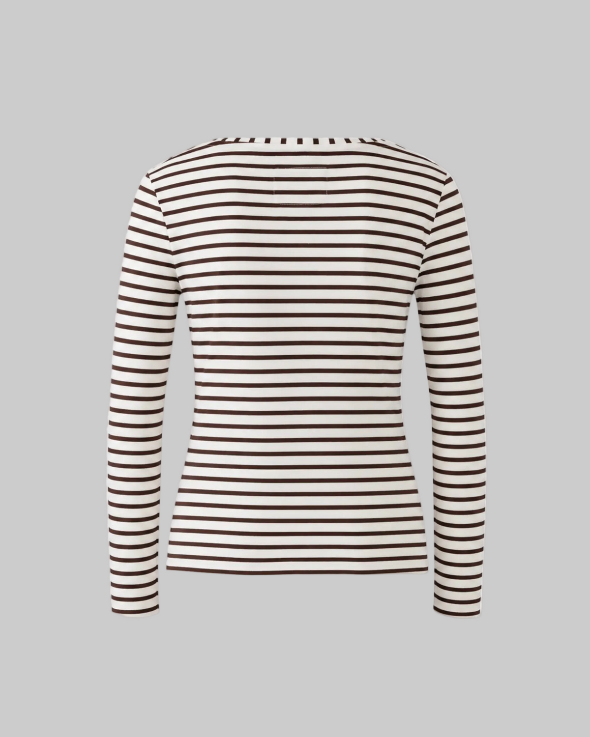 Sumiko Long-Sleeved Shirt - Offwhite Brown