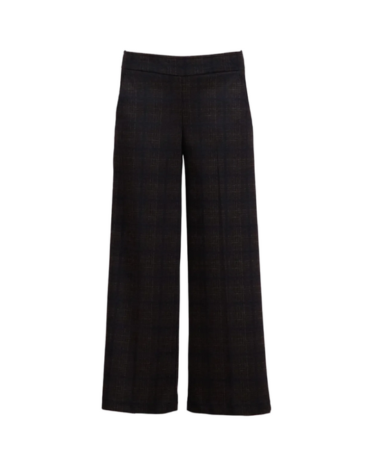 Grace Pant - Tobacco Plaid