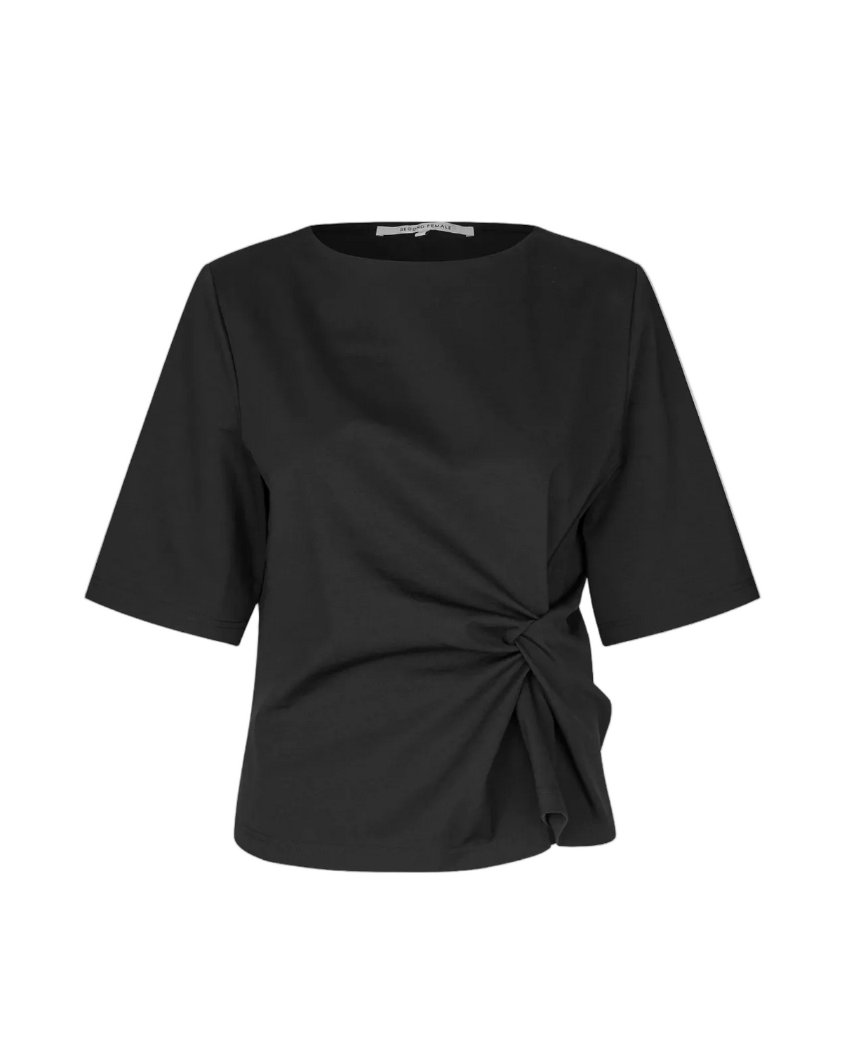 Arkai Drape Tee - Black