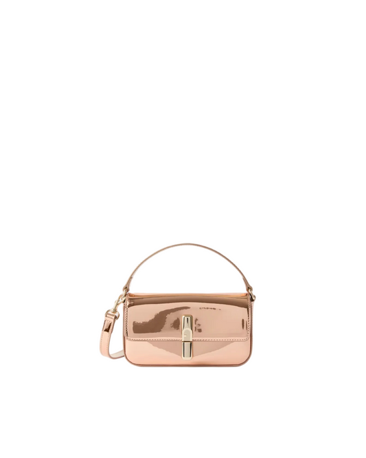 Micro Iride Top Handle - Rose Gold