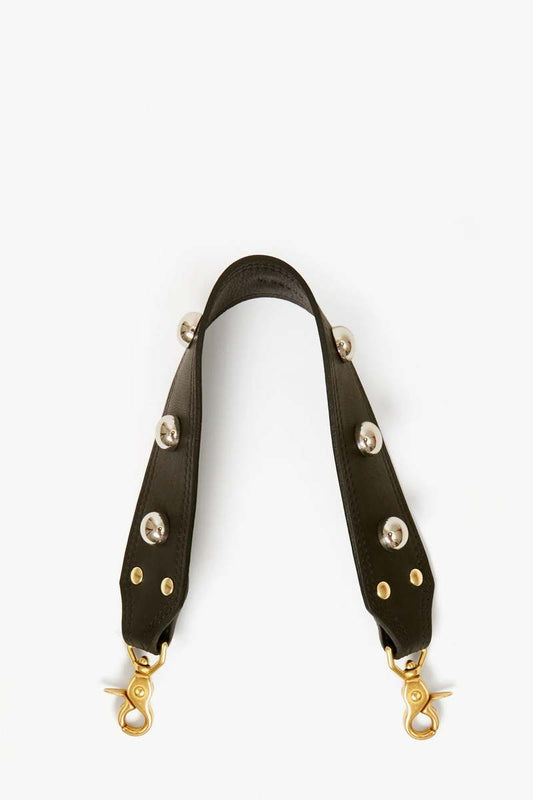 Shoulder Strap with Studs - Black