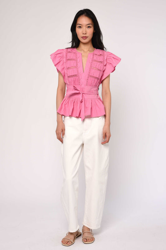 Madelyn Top - Rosebloom