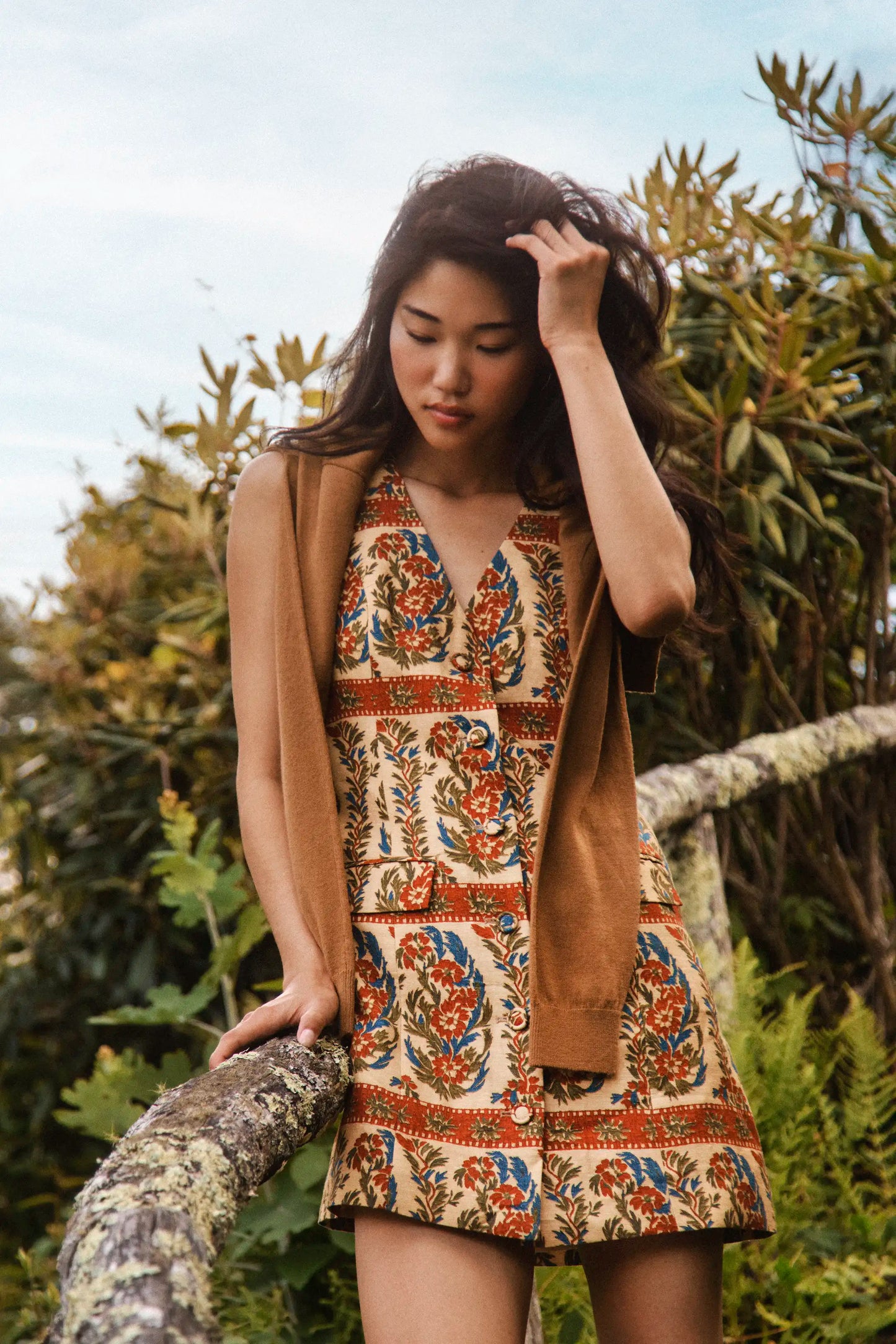 Suni Dress - Amber Glen Cream