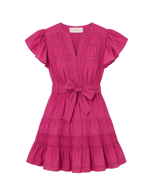 Madelyn Mini Dress - Fuschia