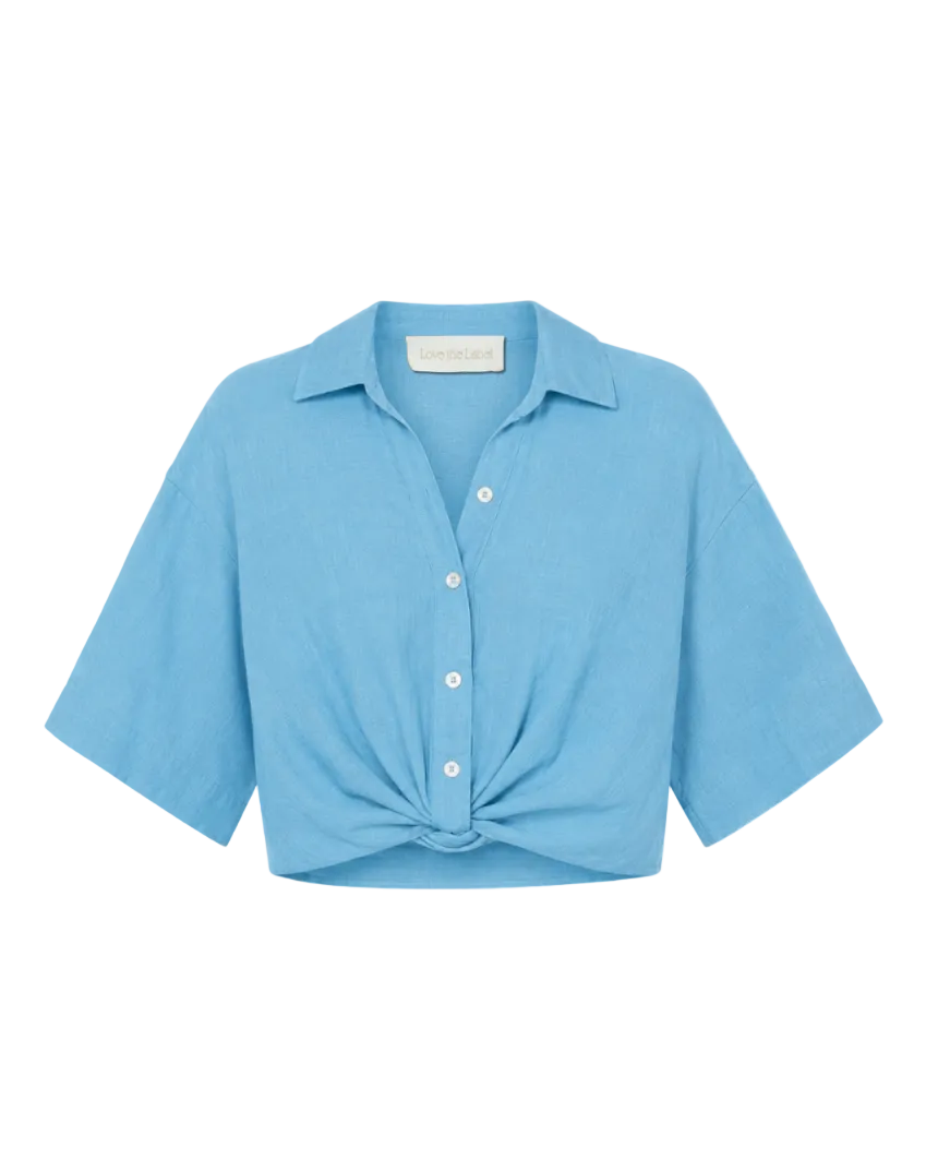 Ankita Top - Maui Blue