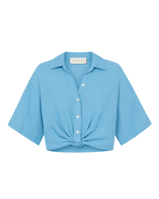 Ankita Top - Maui Blue