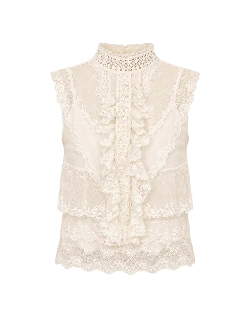Eden Top - Ivory