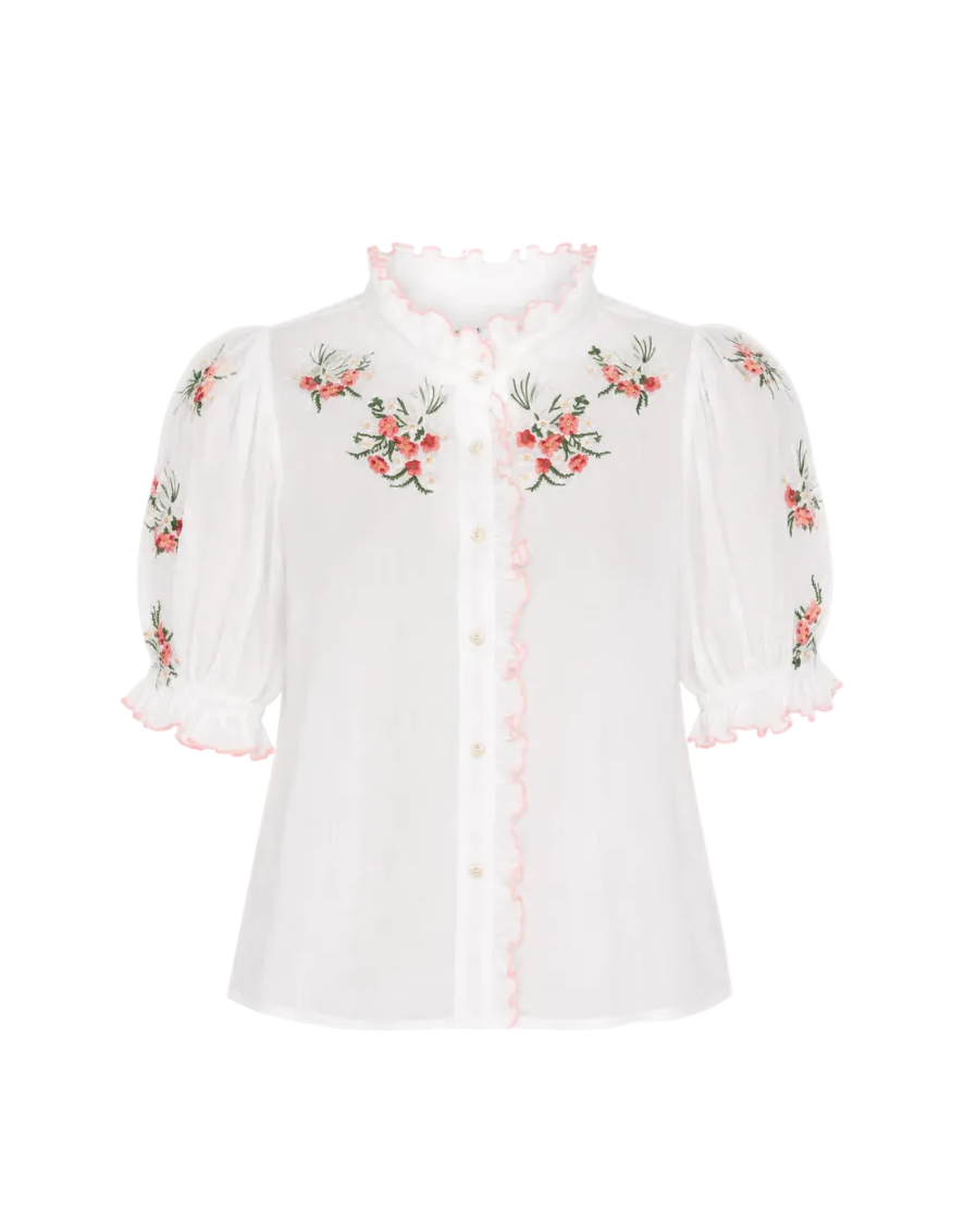 Carmen Top - Winslie Embroidery
