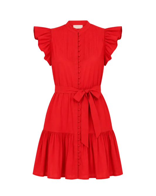 Leilani Dress - Tango Red