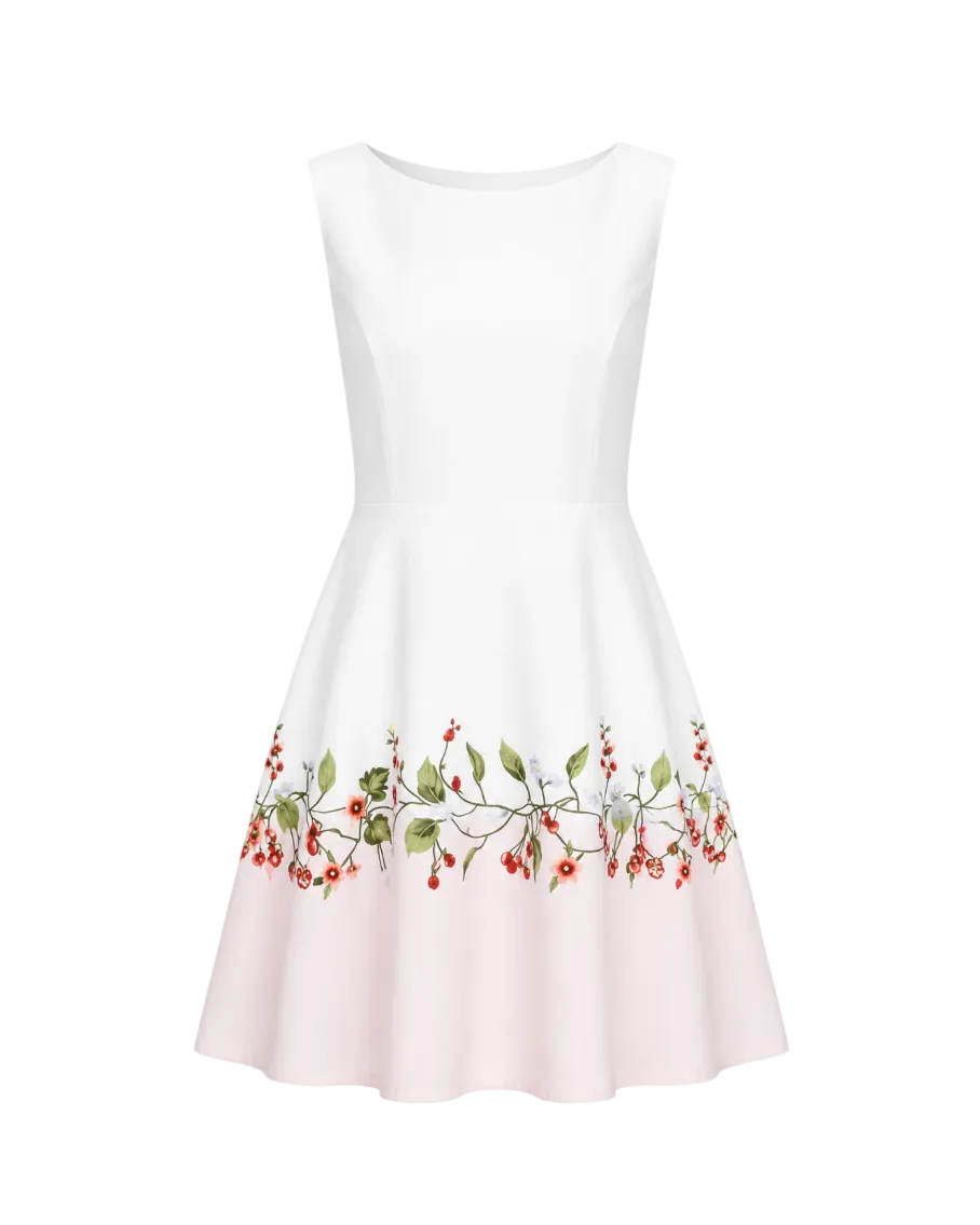 Mongu Dress - Strawberry Fields