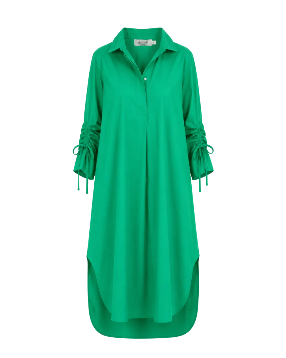 Millie Dress - Bright Green