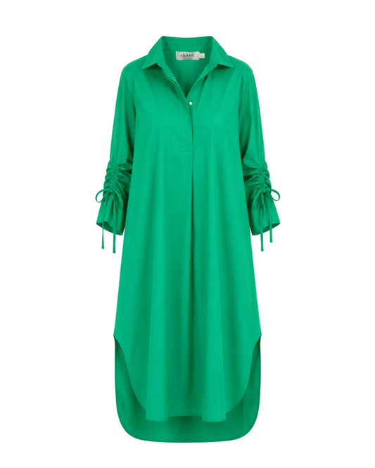 Millie Dress - Bright Green