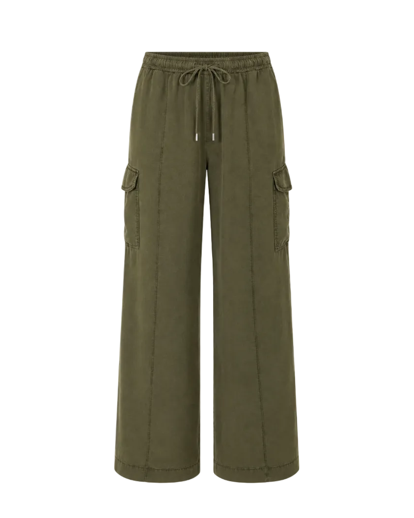 Chandler Drawstring Cargo - Kalamata