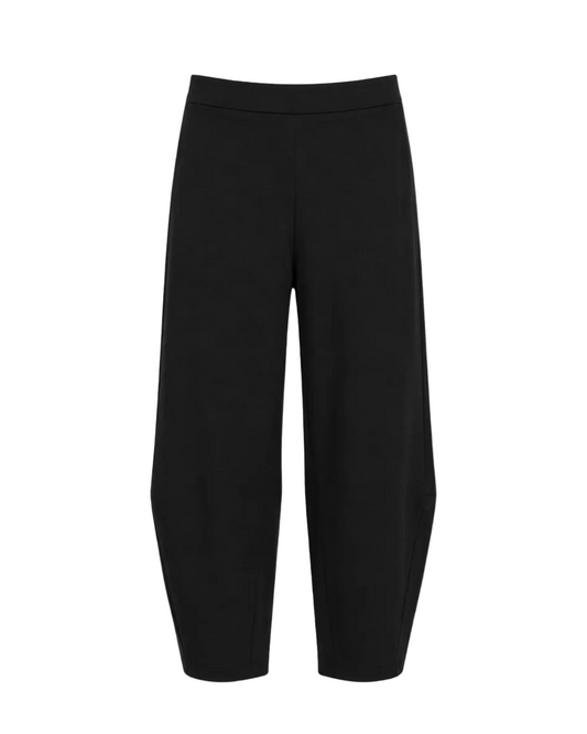Ponte Knit Barrel Pant