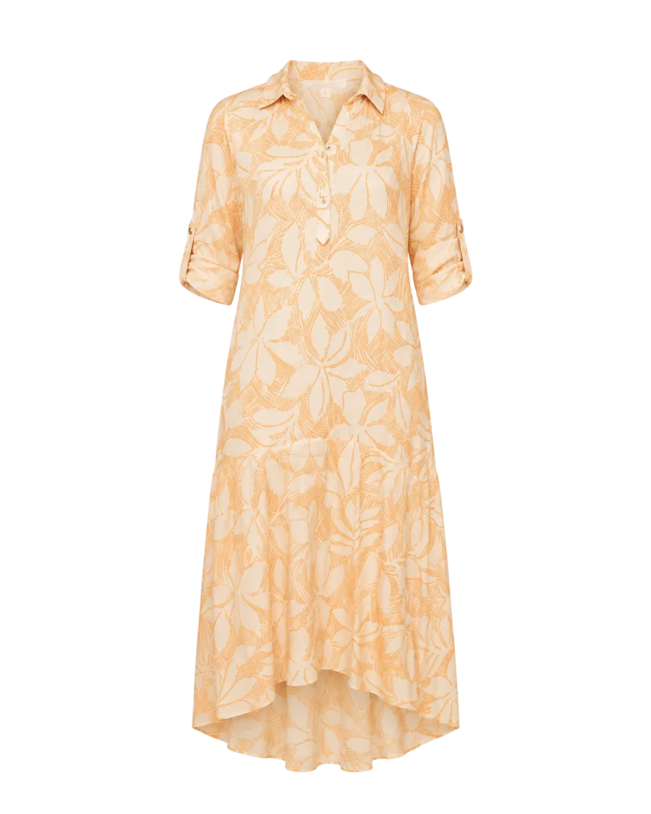 Jayden Dress - Orange Floral