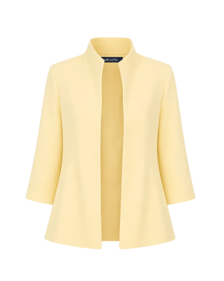Short Swing Coat - Maize