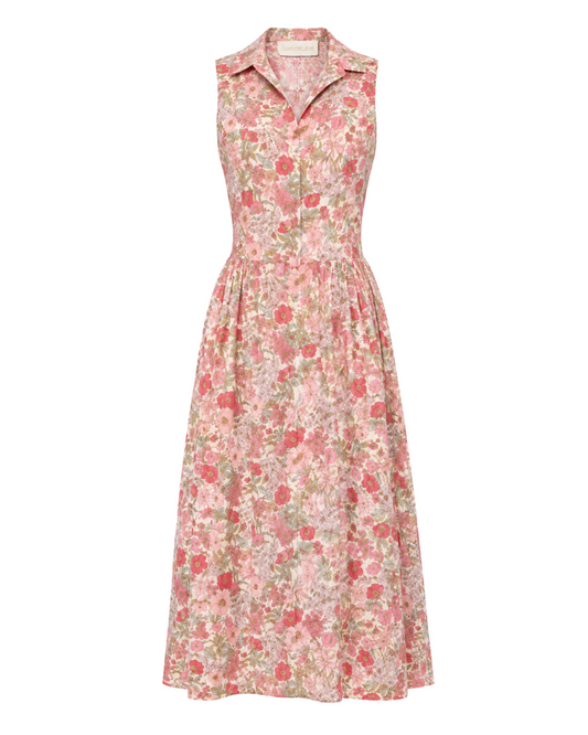 Sierra Midi Dress - Clarabell Liberty Print