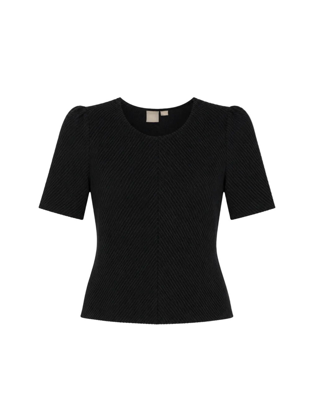 Pleated Top - Black