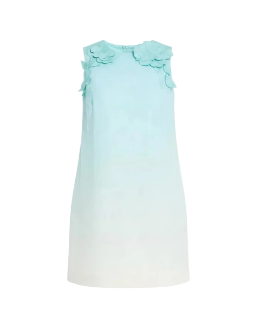 Juniper Shift Mini Dress - Aegean Calypso