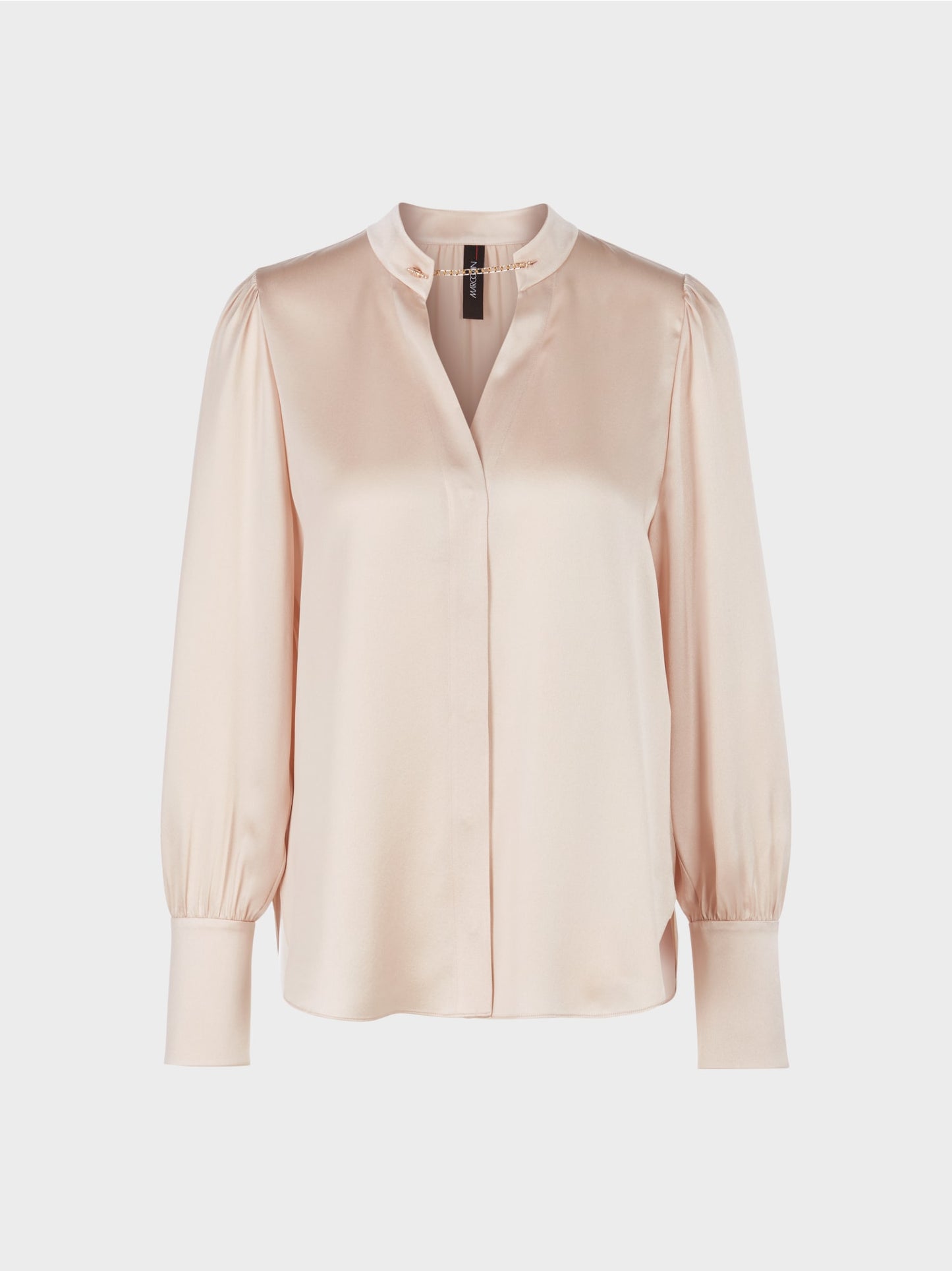 Elegant Silk Blouse - Soft Blossom