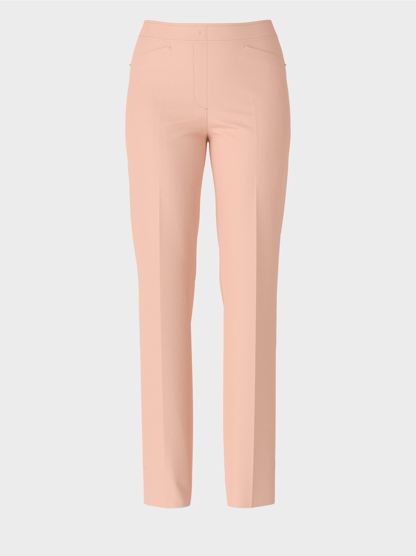 FENDOU Stretch Pants with Crease - Sandy Beige