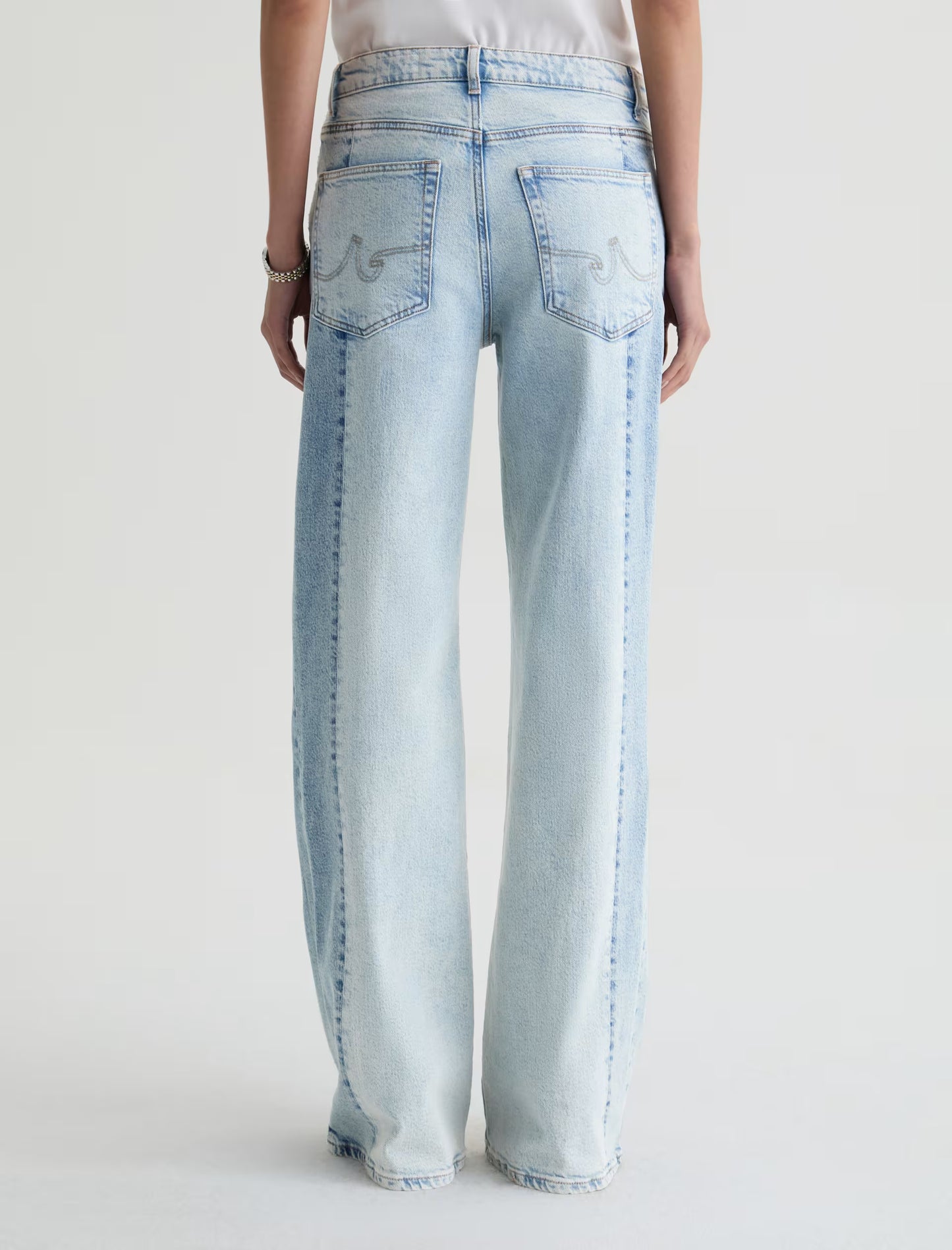 Saige Mid-Rise Wide Leg - Solar Flare