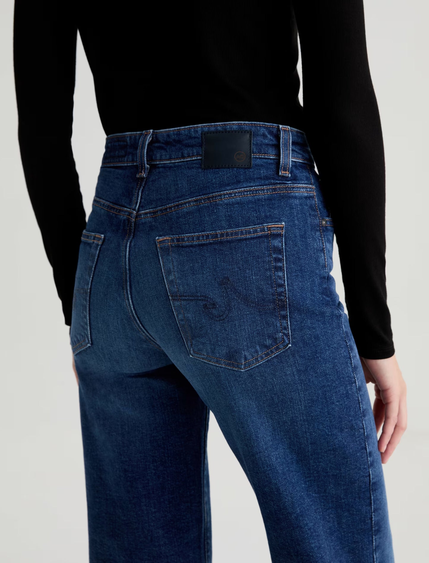 Saige Mid-Rise Wide Leg Crop - Veiled