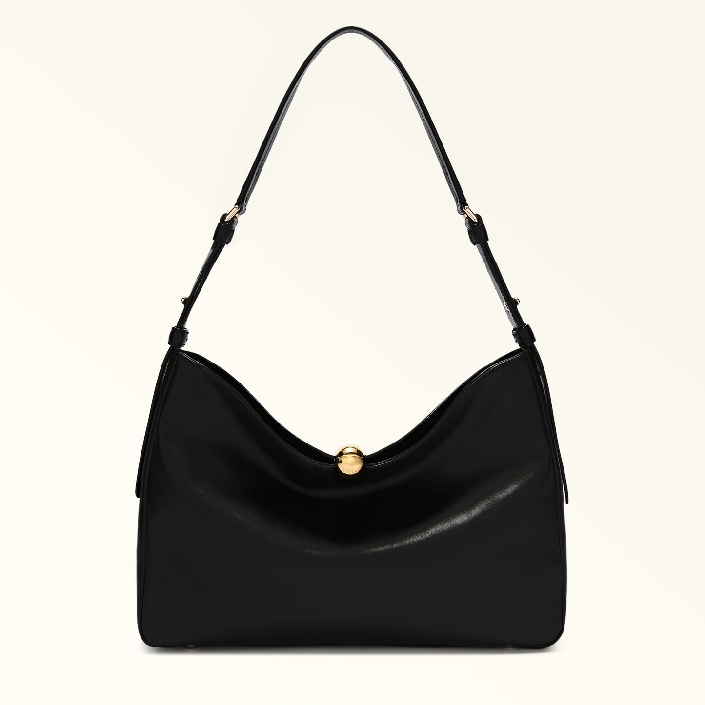 Sfera Soft Shoulder Bag L - Nero