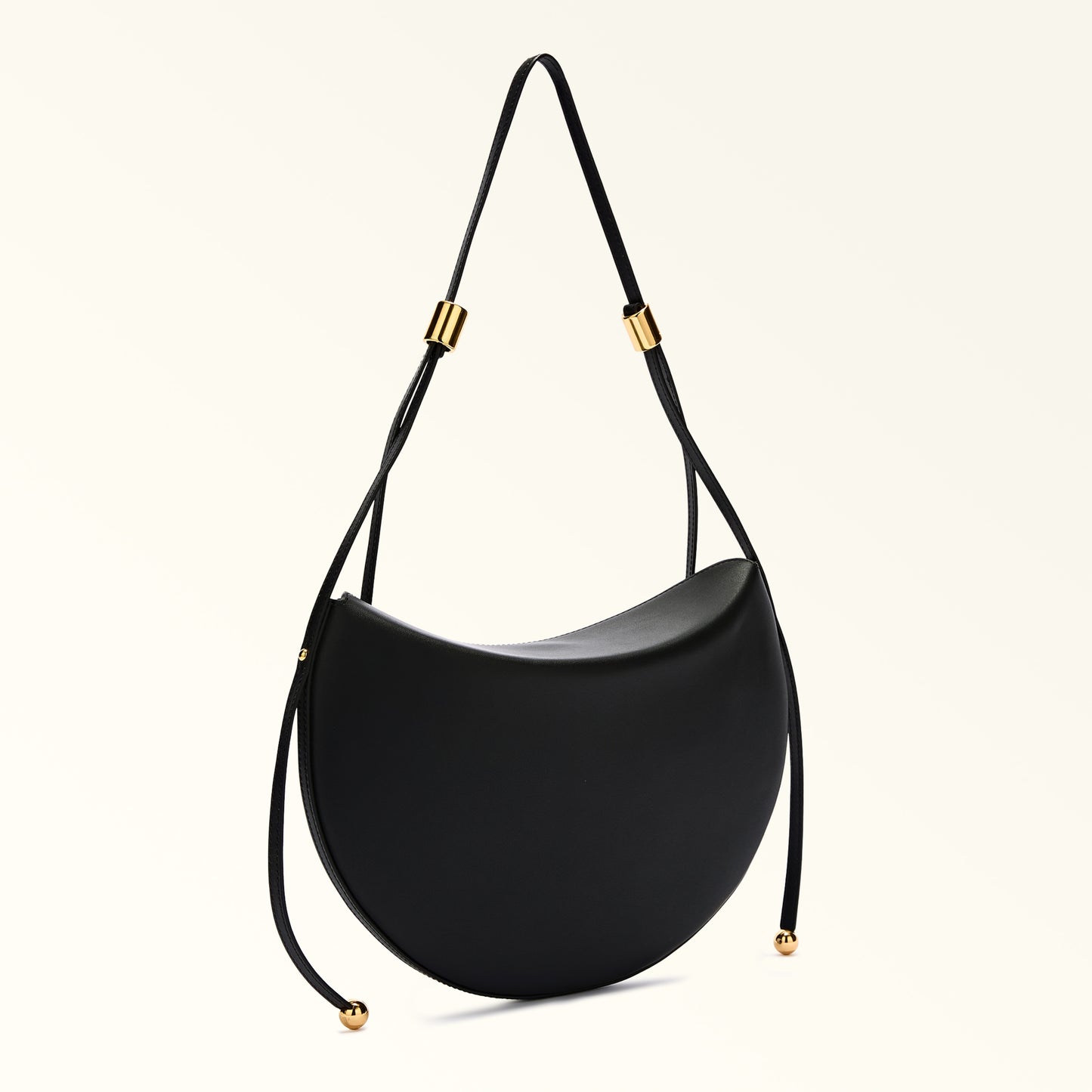 Moonstone Shoulder Bag M - Nero