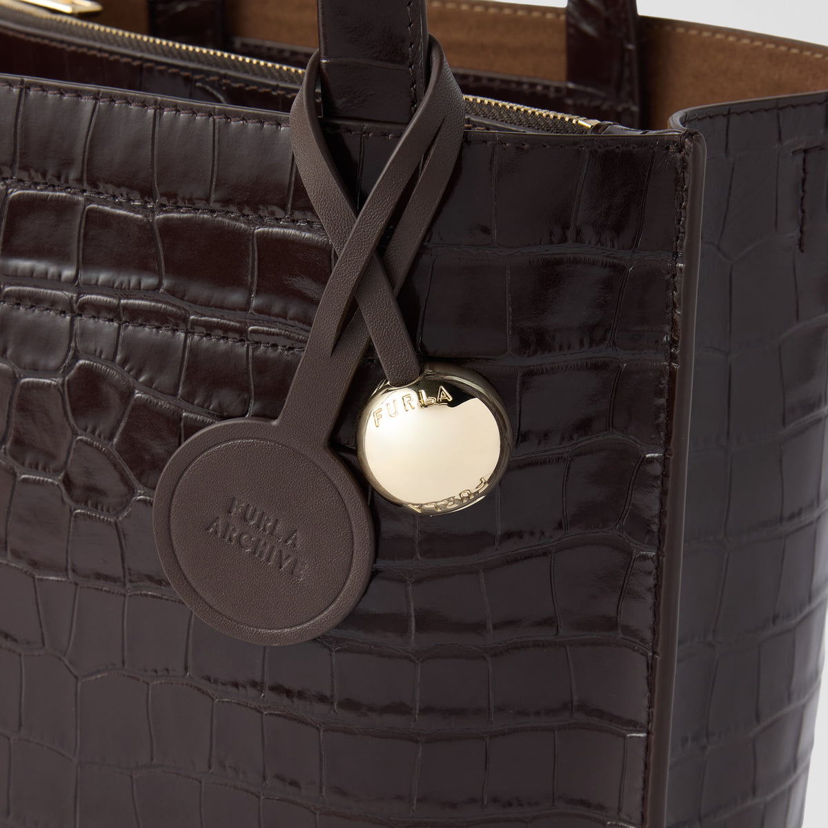 Small Divide It Tote - Cioccolato