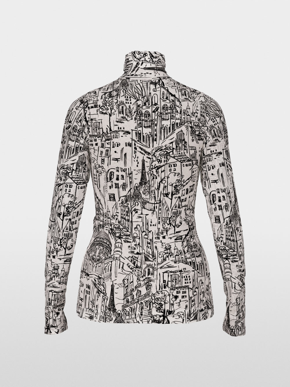 Long-sleeved Top with CITY Motif