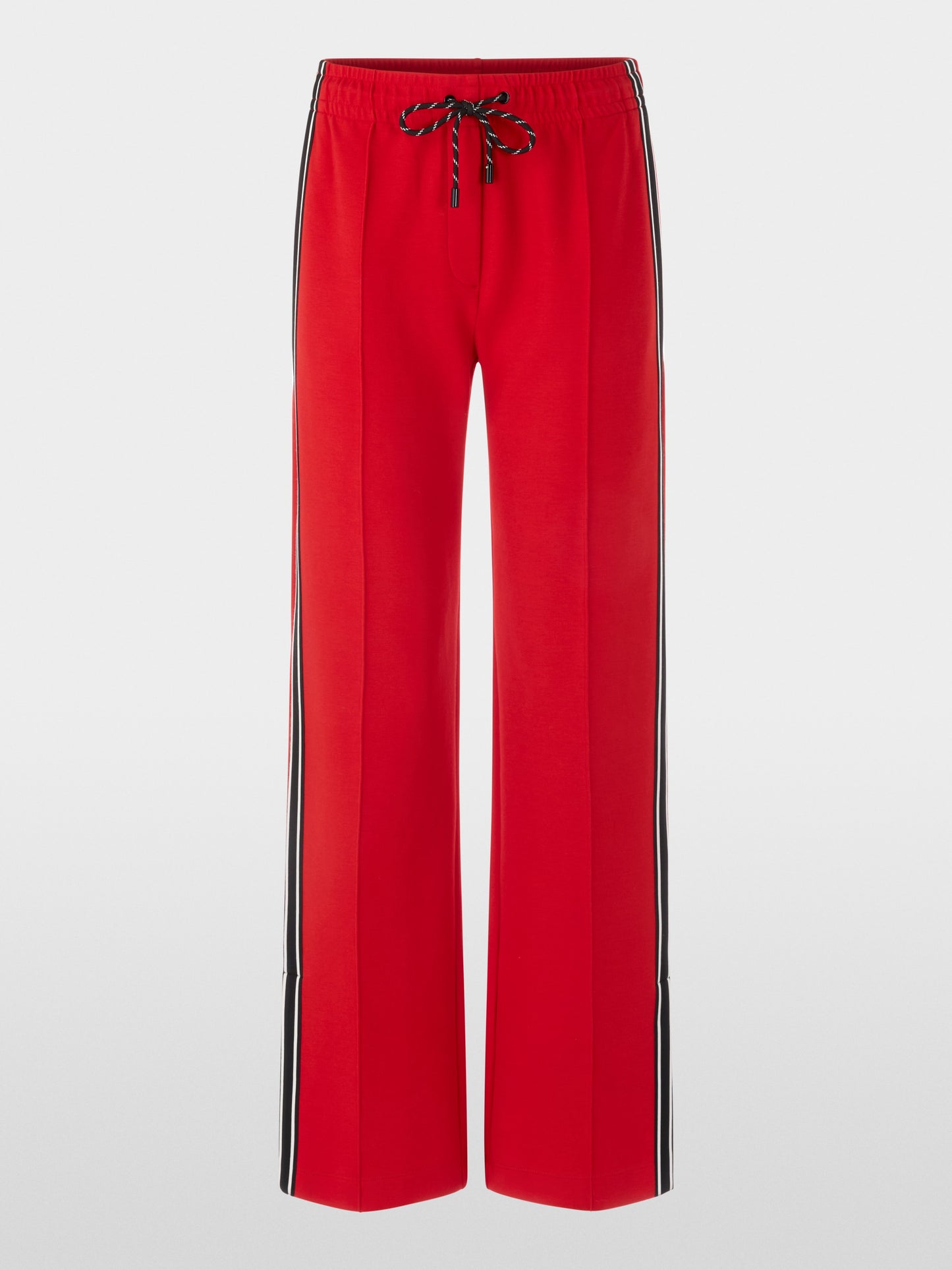Washington Wide Cut Trousers - Cranberry