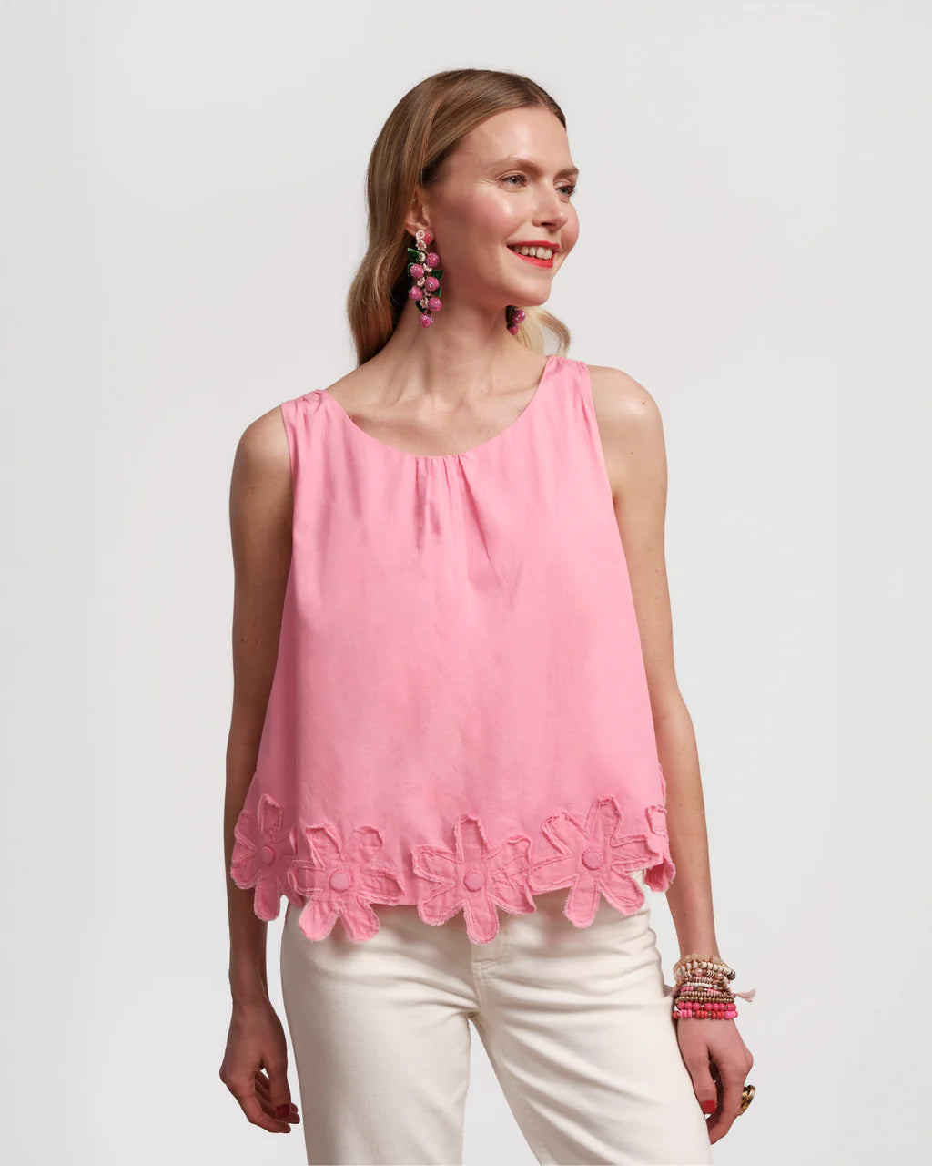 Zennia Flower Tank - Pink