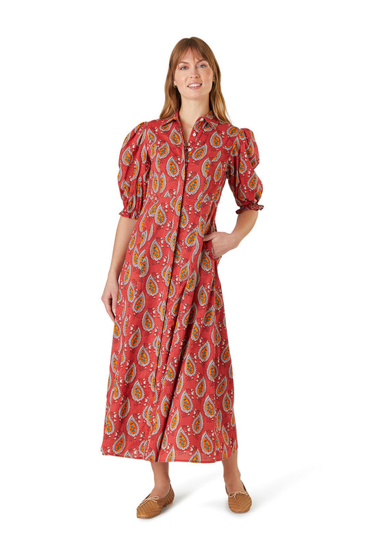 Rosie Dress - Paisley Drops