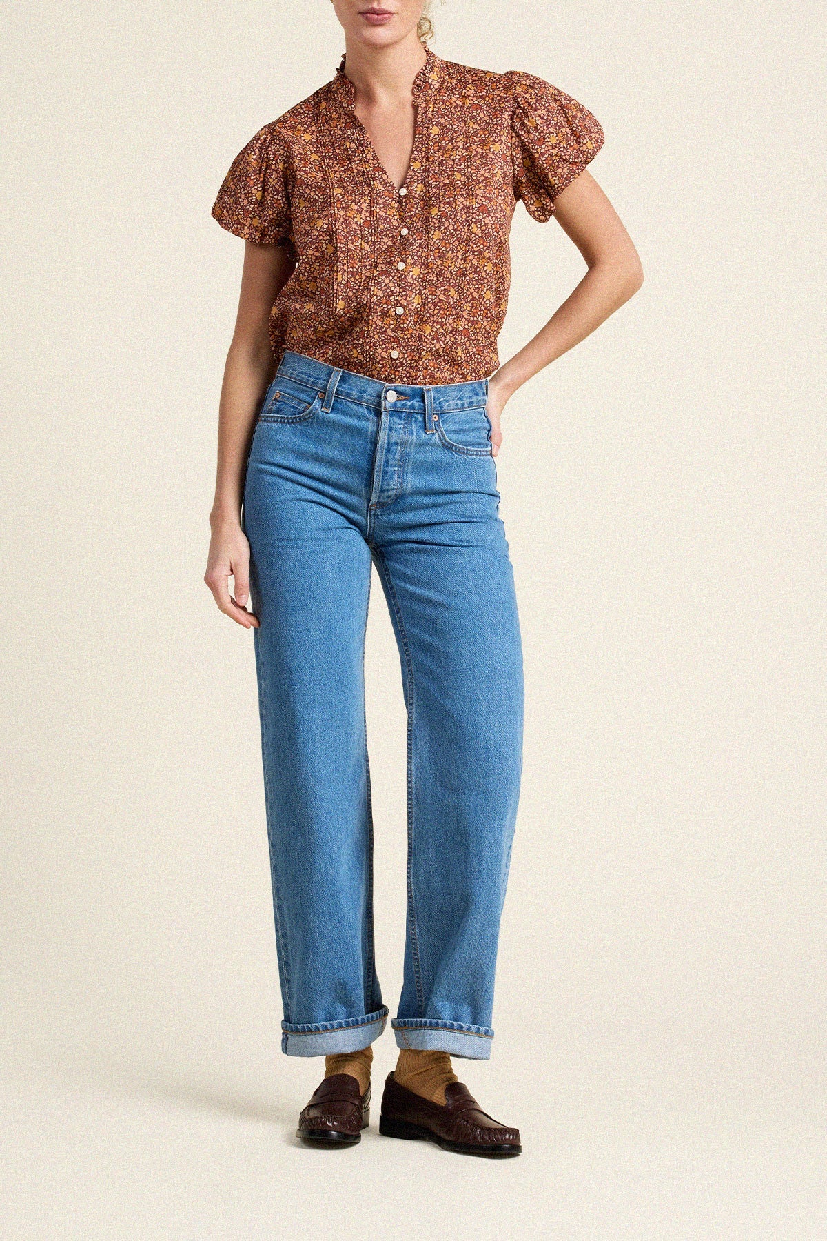 Luna Blouse - Briarwood