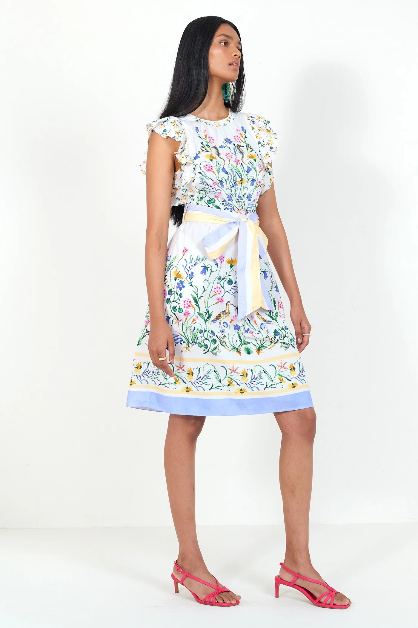 Bulbul Dress - Tidepool Grotto