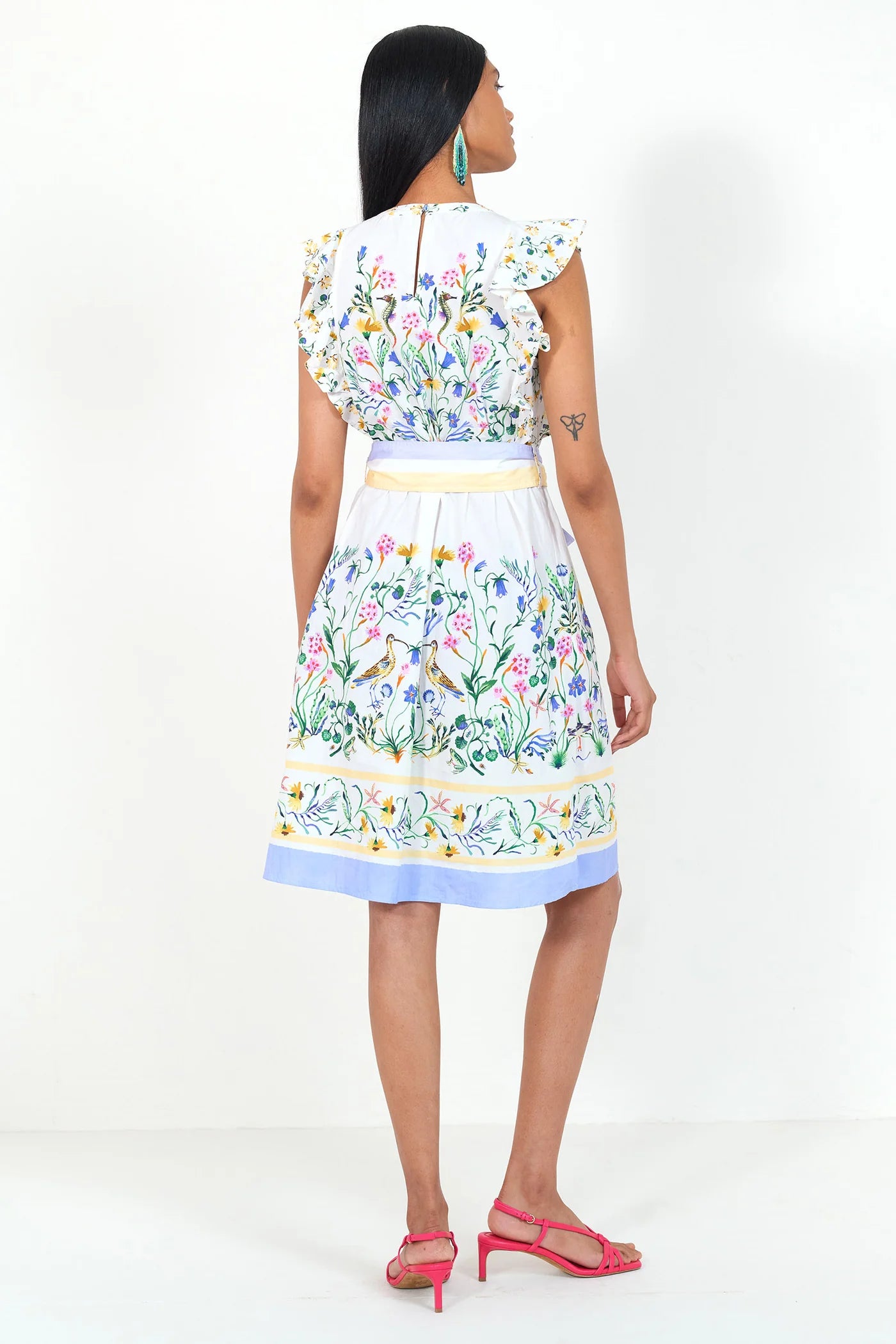 Bulbul Dress - Tidepool Grotto