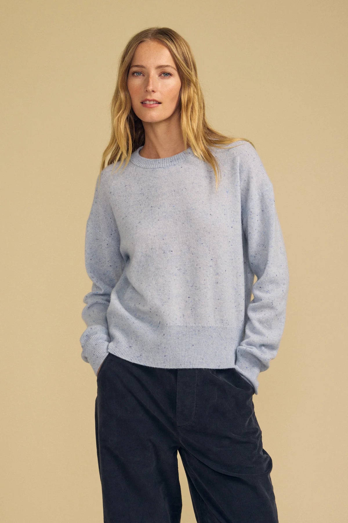 Alba Cashmere Sweater - Capri