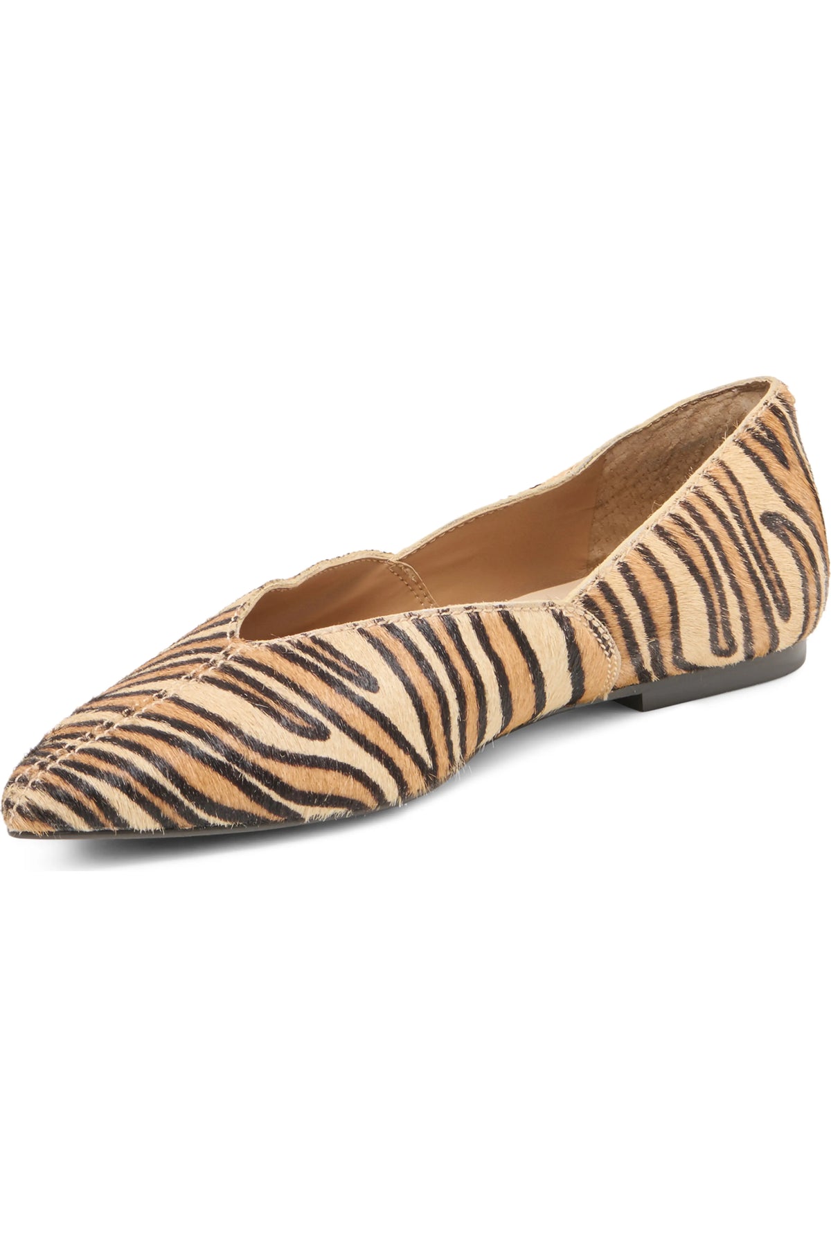 Gema Flat - Tiger Calf Hair