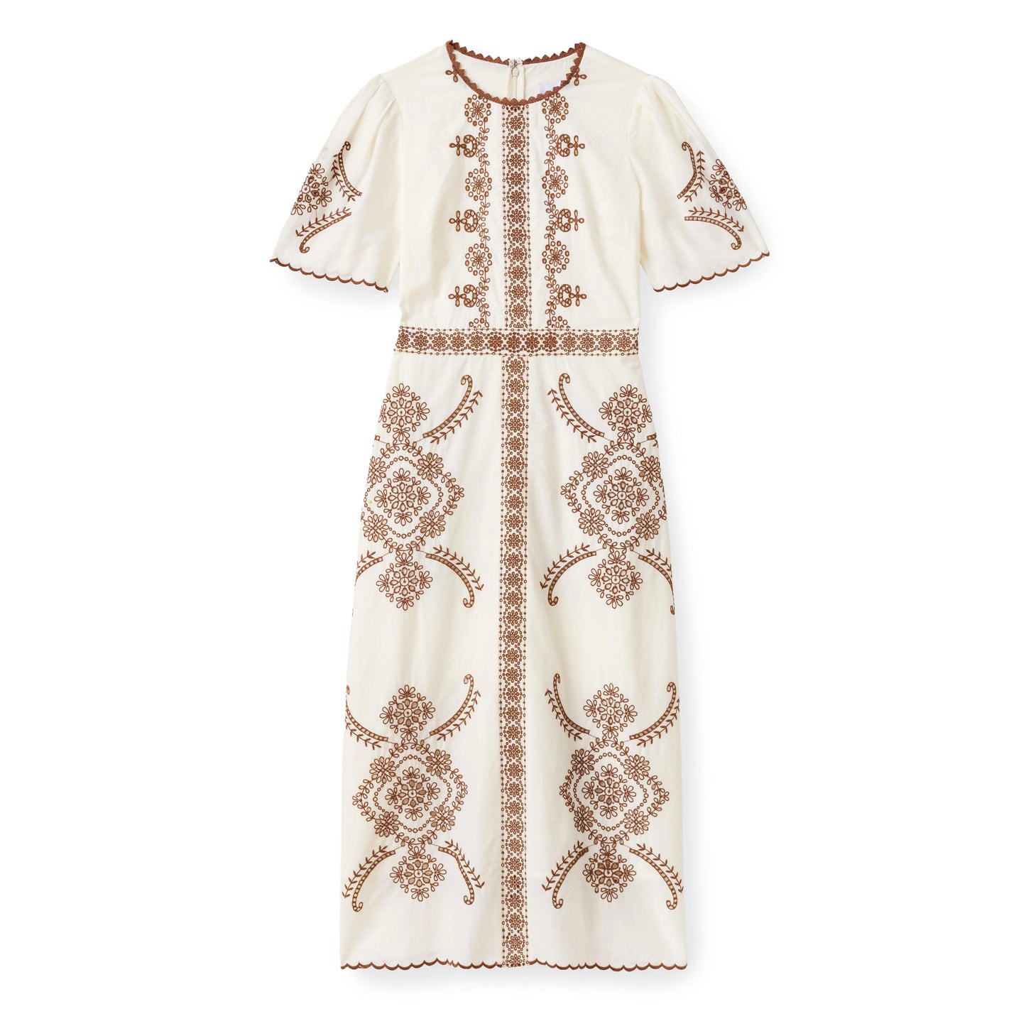Bobbi Midi Dress - Ivory