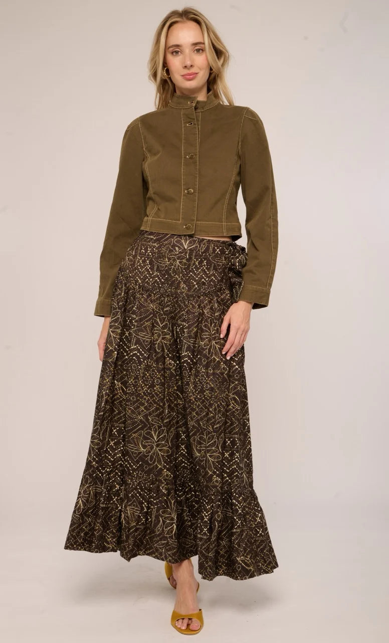 Bonnie Jacket - Ivy Green Denim