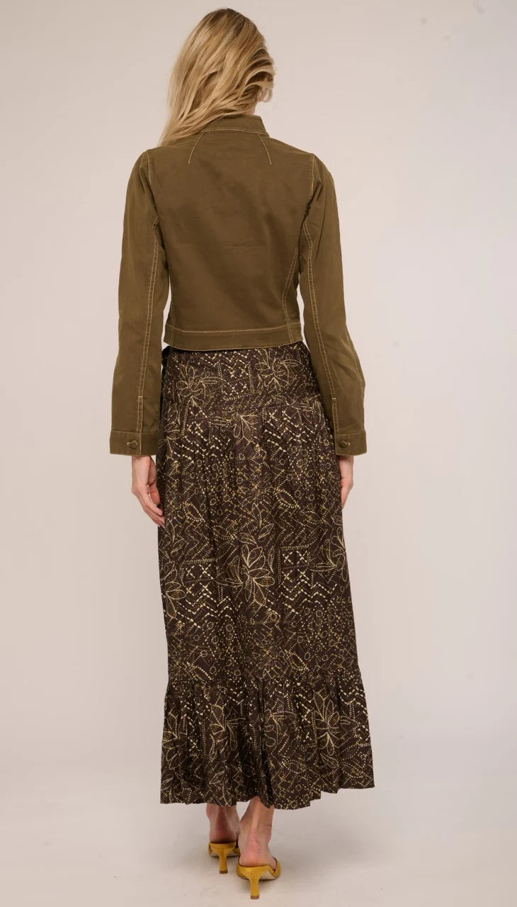 Bonnie Jacket - Ivy Green Denim