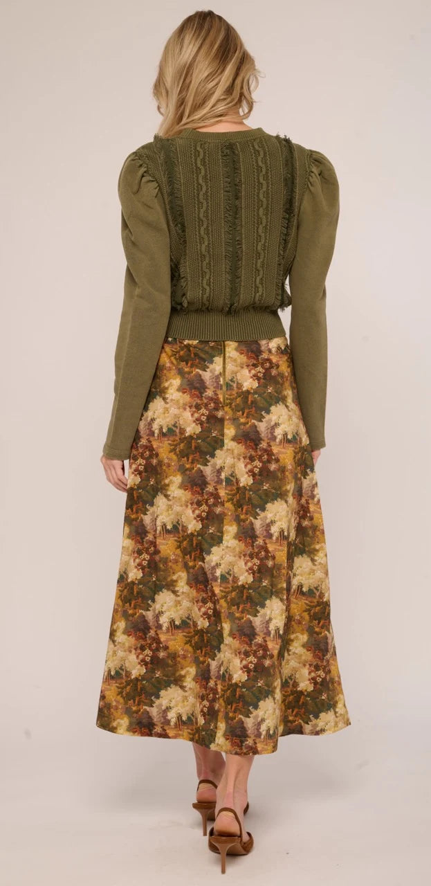 Liv Knit Pullover - Ivy Green