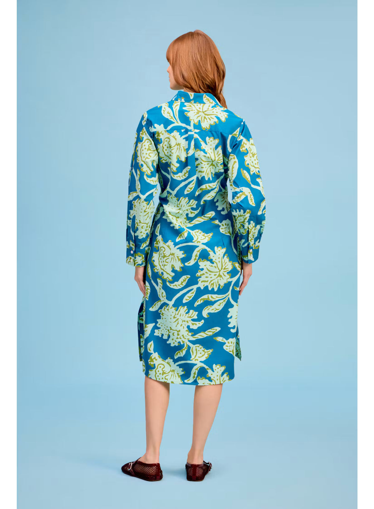 Essential Shirt Dress - Greenbriar