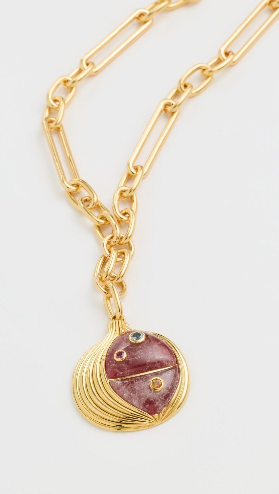 Pomegranate Pendant Necklace - Gold
