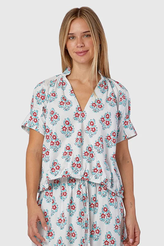 Merritt Top - Liberty Stamp