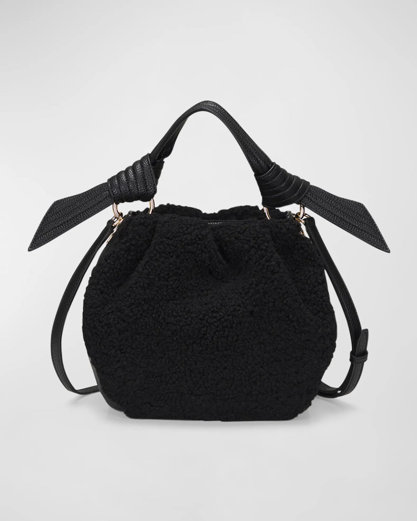 Selena Eco Fur Bucket Bag