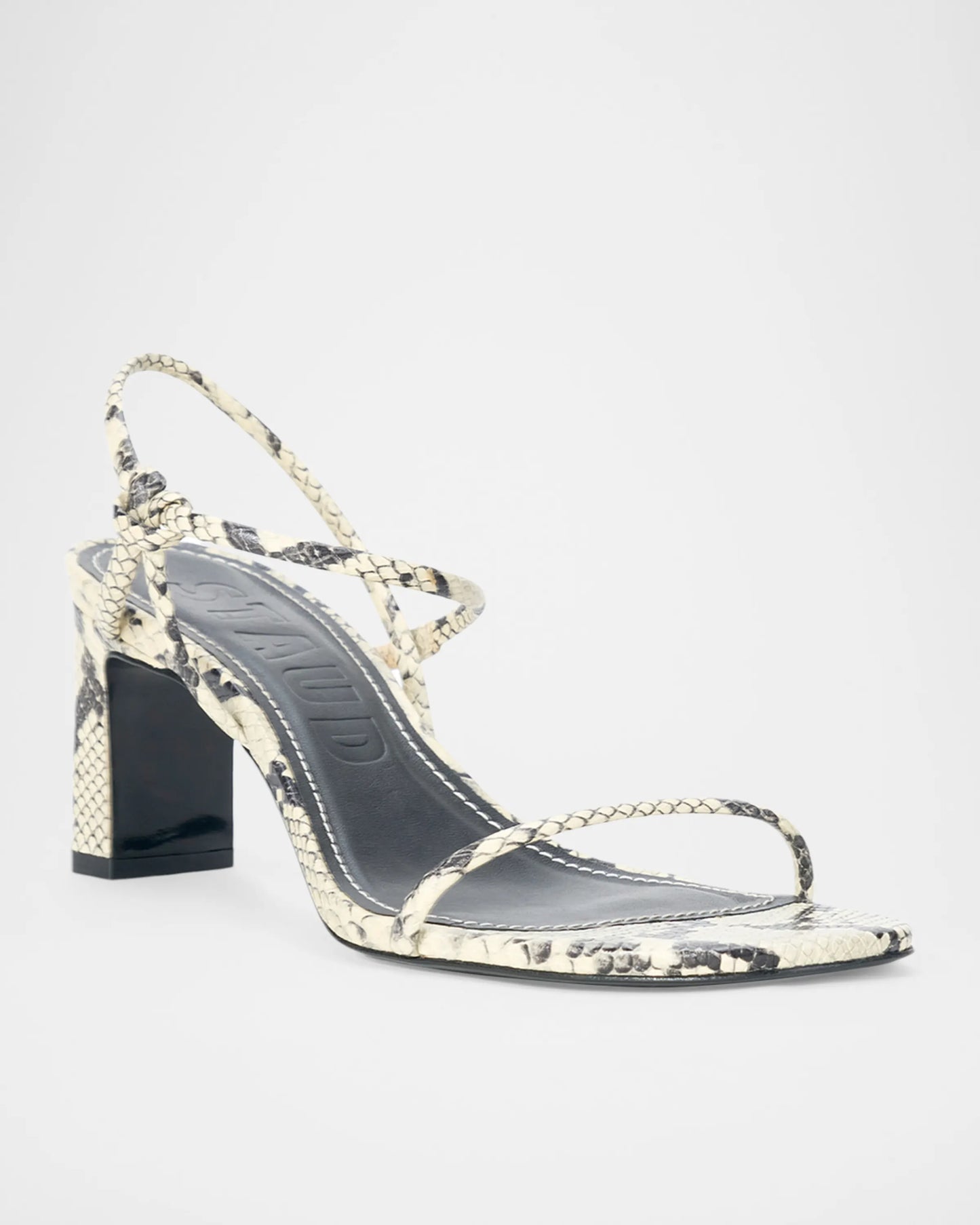 Laurel Heel - White Snake
