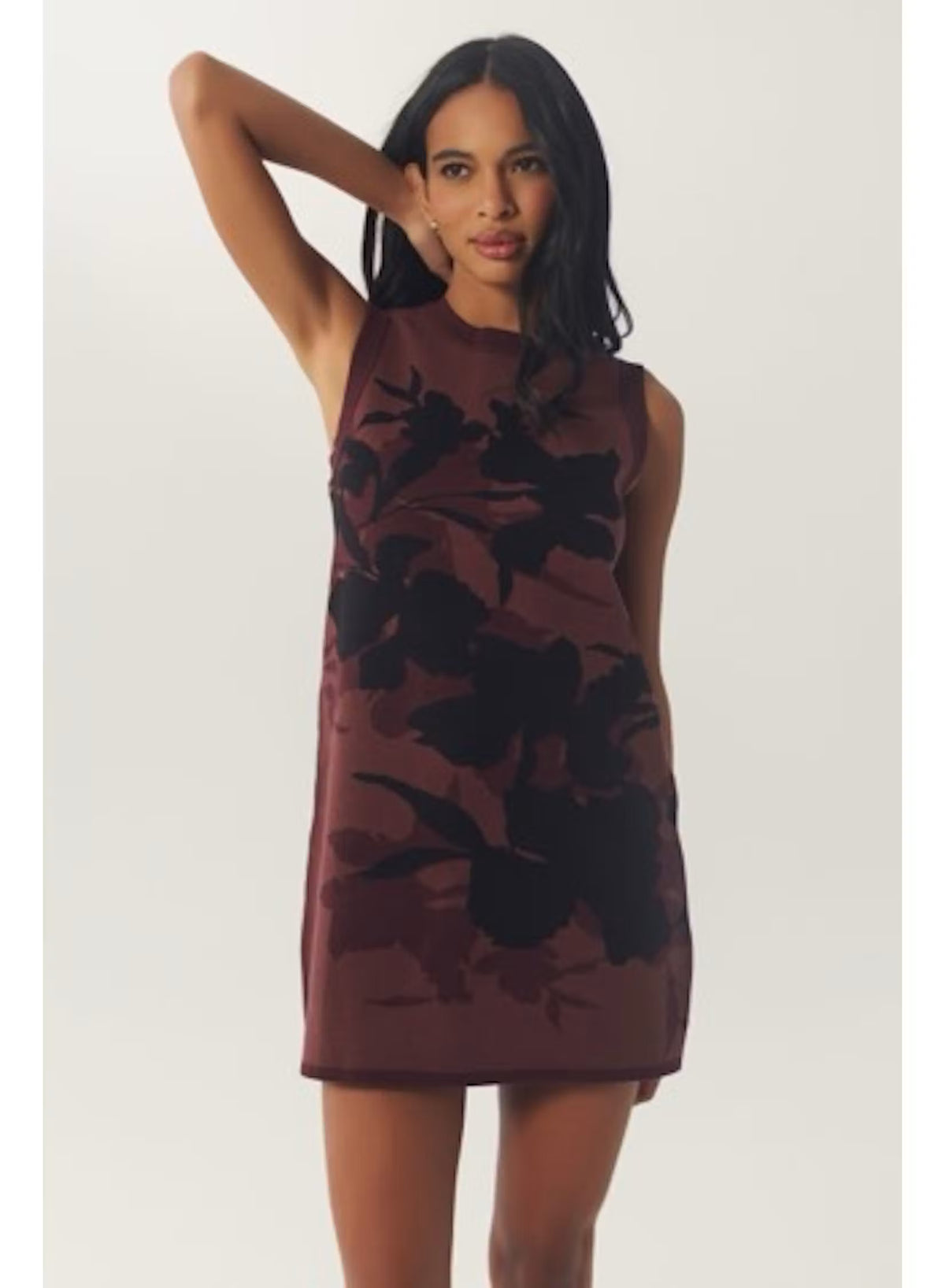 Meritt Dress - Brown/Black
