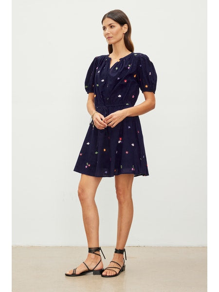 Cleo Dress - Navy